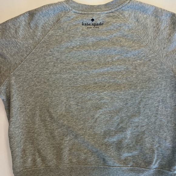 kate spade Coffee Cup Lipstick Graphic Women’s Sweatshirt - Picture 4 of 6